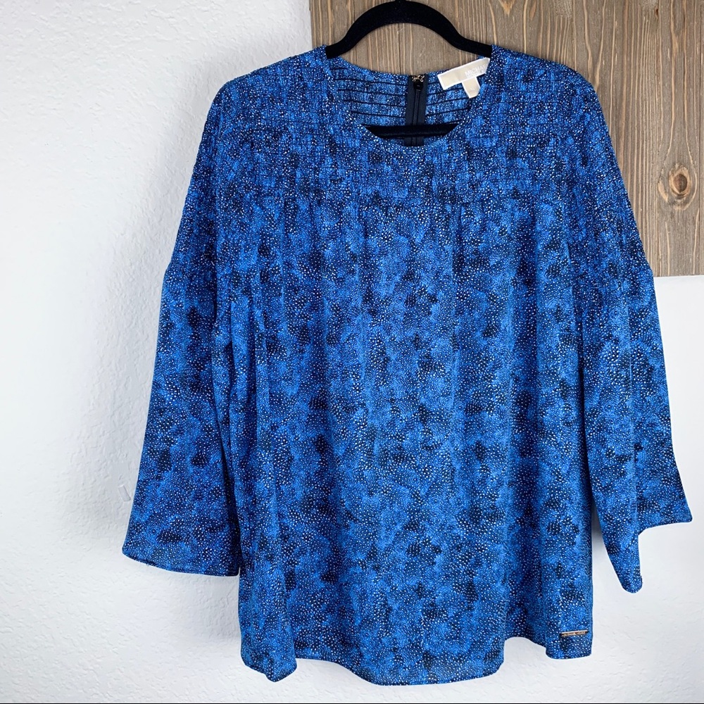 [Michael Kors] Polka dot blouse Size XL